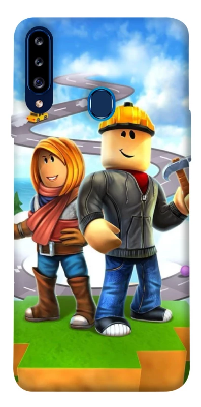 Чохол на Samsung Galaxy A20s Roblox Builder Adventure фото 1 з 1