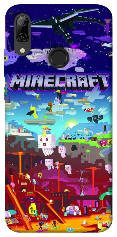 Чохол на Huawei P Smart (2019) Minecraft world фото 1 з 1