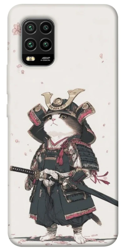 Чохол на Xiaomi Mi 10 Lite Samurai Cat Warrior фото 1 з 1