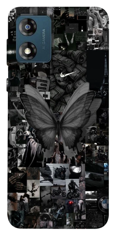 Чохол на Motorola Moto E13 Lifestyle collage фото 1 з 1