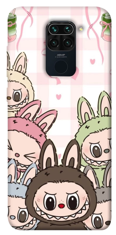 Чохол на Xiaomi Redmi Note 9 / Redmi 10X All Labubu 2 фото 1 з 1