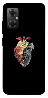 Чохол на Xiaomi Redmi Note 11R Heart with flowers фото 1 з 1