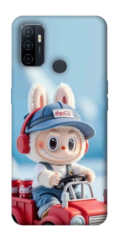 Чохол на Oppo A53 / A32 / A33 Labubu in the car фото 1 з 1