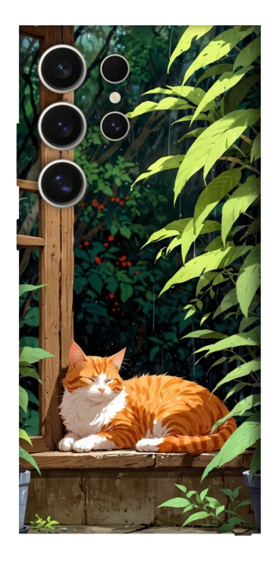 Чохол на Samsung Galaxy S25 Ultra red cat фото 1 з 1