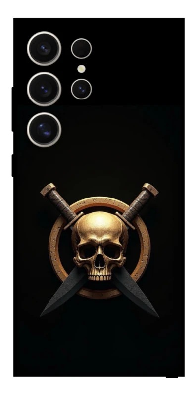 Чохол на Samsung Galaxy S25 Ultra Golden Skull фото 1 з 1