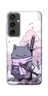 Чохол на Samsung Galaxy S24 FE Samurai cat фото 1 Чохол на Samsung Galaxy S24 FE Samurai cat фото 1 з 1