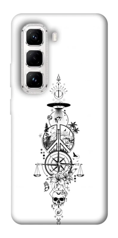 Чохол на Infinix Hot 50 Pro Tattoo ver.7 фото 1 з 1