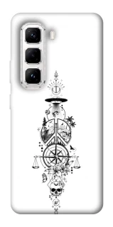 Чехол на Infinix Hot 50 Pro Tattoo ver.7 фото 1 из 1