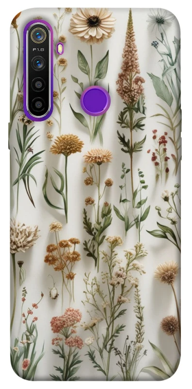 Чехол на Realme 5 Floral design ver.2 фото 1 из 1