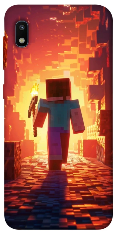 Чохол на Samsung Galaxy A10 (A105F) Minecraft adventure фото 1 з 1
