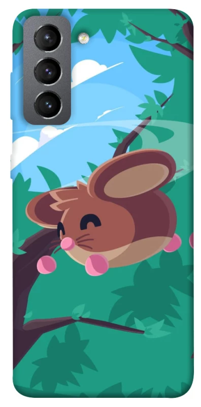 Чохол на Samsung Galaxy S21 FE Adopt Me Forest Mouse Jump фото 1 з 1
