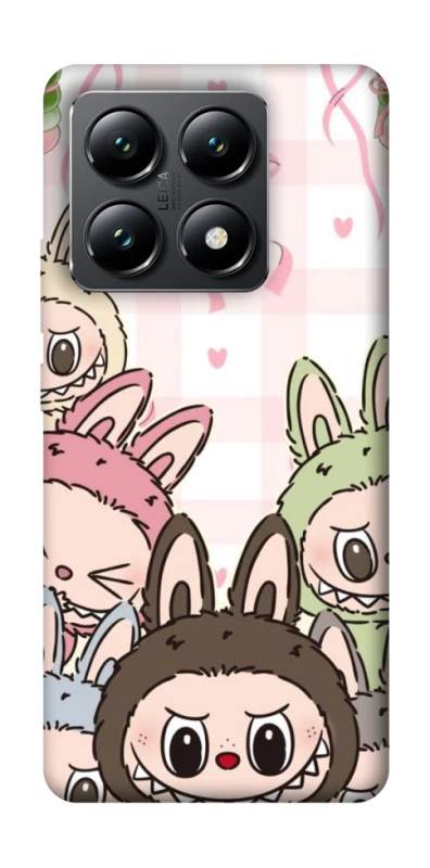 Чохол на Xiaomi 14T All Labubu 2 фото 1 з 1