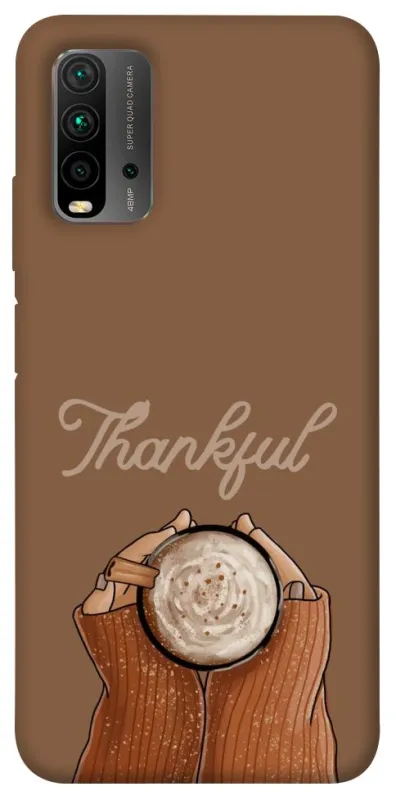Чохол на Xiaomi Redmi 9T Thankful coffee фото 1 з 1