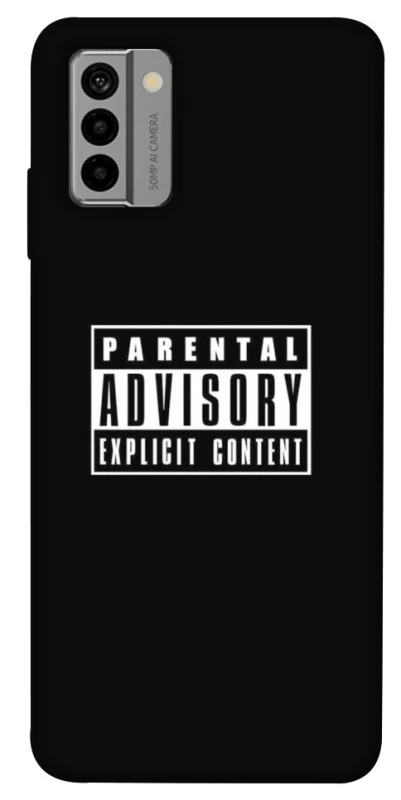 Чохол на Nokia G22 Parental Advisory Label фото 1 з 1