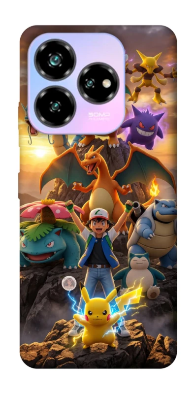Чехол на ZTE Nubia V60 Desing Pokemon фото 1 из 1