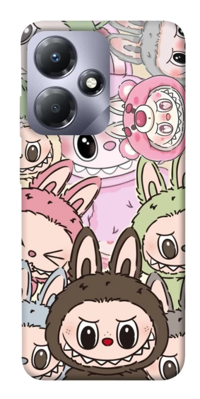 Чохол на Infinix Hot 30i All Labubu 3 фото 1 з 1