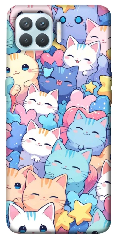 Чехол на Oppo F17 Pro Funny Kittens ver.3 фото 1 из 1
