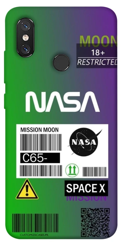 Чохол на Xiaomi Mi 8 NASA ver.2 фото 1 з 1