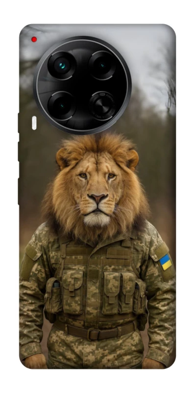 Чохол на TECNO Camon 30 (CL6) Лев захисник фото 1 з 1