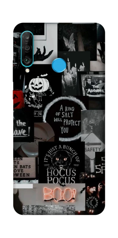 Чохол на Huawei P30 lite Halloween aesthetics ver.3 фото 1 з 1