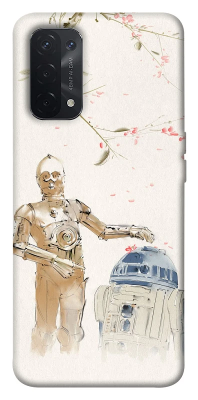 Чохол на Oppo A54 5G / A74 5G Star Wars robots фото 1 з 1