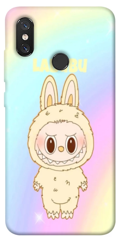 Чехол на Xiaomi Mi 8 Fluffy Rainbow Labubu фото 1 из 1
