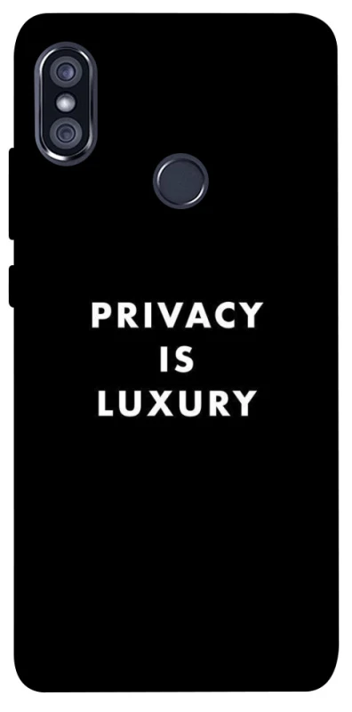 Чехол на Xiaomi Redmi Note 5 Pro / Note 5 (AI Dual Camera) Privacy is luxury фото 1 из 1