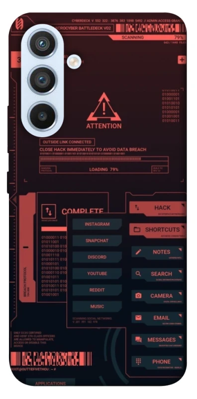 Чохол на Samsung Galaxy A54 5G Attention фото 1 з 1