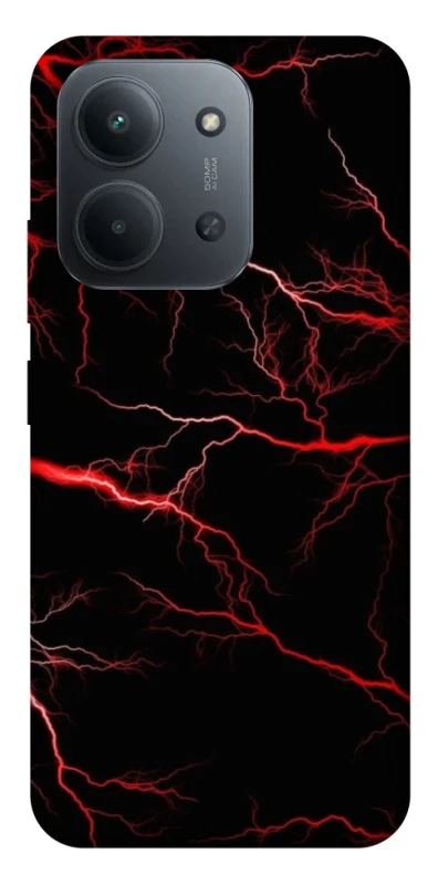 Чехол на Xiaomi Redmi 15C (Global) Красная молния фото 1 из 1