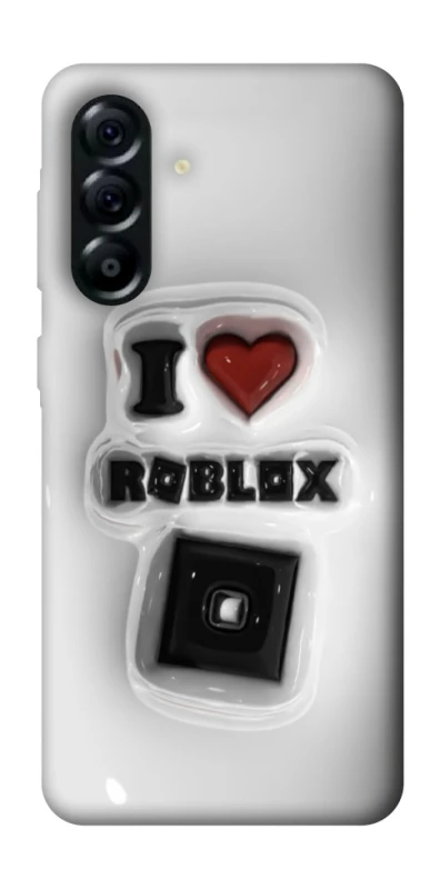 Чехол на Samsung Galaxy A57 5G I love Roblox фото 1 из 1