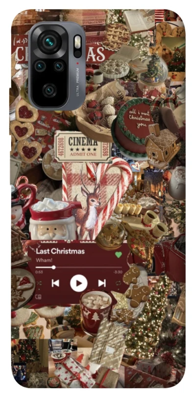 Чехол на Xiaomi Redmi Note 10 / Note 10s Christmas spirit ver.4 фото 1 из 1