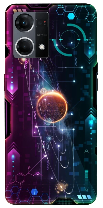 Чехол на Oppo Reno 7 4G Galaxy фото 1 из 1