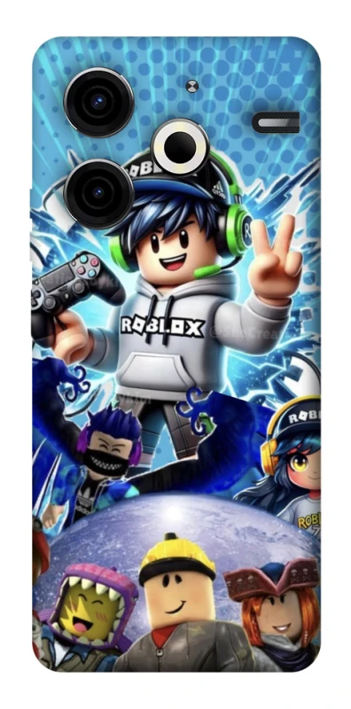 Чохол на TECNO Pova 6 Neo (LI6) Roblox collage ver.3 фото 1 з 1