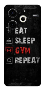 Чохол на TECNO Pova 6 Neo (LI6) Gym фото 1 з 1