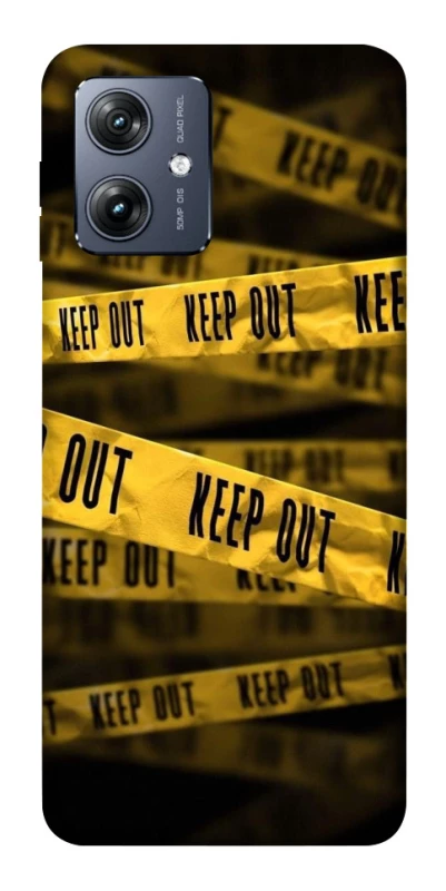 Чохол на Motorola Moto G54 keep out фото 1 з 1