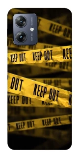 Чохол на Motorola Moto G54 keep out фото 1 Чохол на Motorola Moto G54 keep out фото 1 з 1