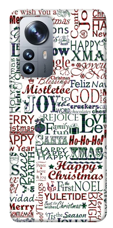 Чехол на Xiaomi 12 / 12X Christmas mood ver.3 фото 1 из 1