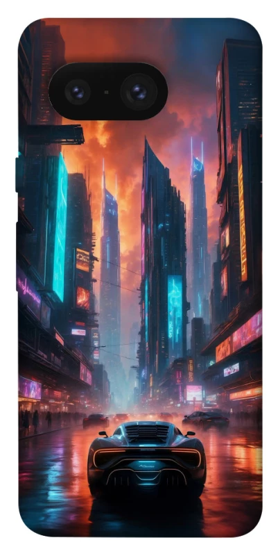 Чехол на Google Pixel 8 Cyber city фото 1 из 1
