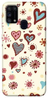 Чехол на Samsung Galaxy M31 Pretty hearts фото 1 из 1
