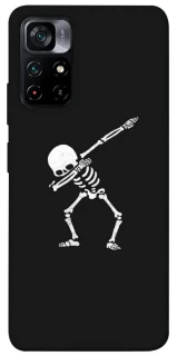 Чехол на Xiaomi Poco M4 Pro 5G Halloween skeleton фото 1 из 1