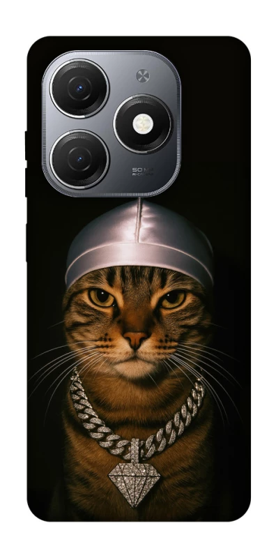 Чехол на TECNO Spark 20 Cat in Bling фото 1 из 1