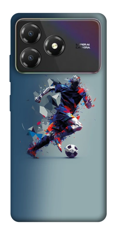 Чохол на ZTE Blade A36 Футболист фото 1 з 1