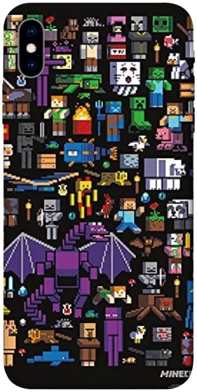 Чохол на Apple iPhone X (5.8") Minecraft v5 фото 1 з 1