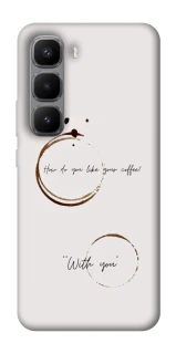Чохол на Infinix Hot 60 Pro+ Coffee with you фото 1 з 1