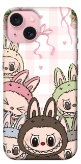 Чохол на Apple iPhone 15 (6.1") All Labubu 2 фото 1 з 1