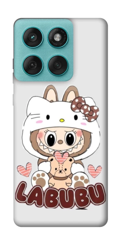 Чохол на Motorola Edge 60 Fusion Hello Kitty Labubu фото 1 з 1
