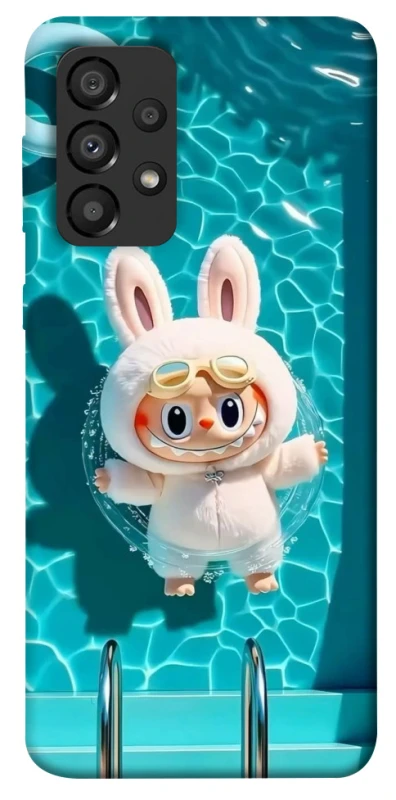 Чохол на Samsung Galaxy A33 5G Labubu in the pool ver.2 фото 1 з 1
