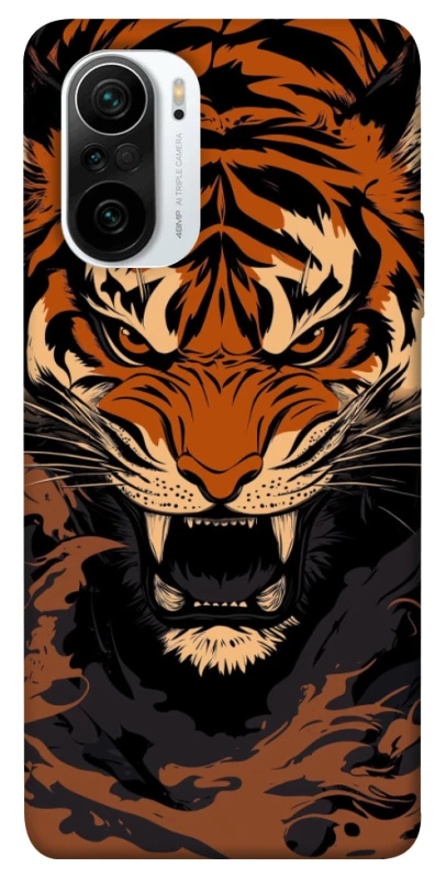 Чехол на Xiaomi Redmi K40 / K40 Pro / K40 Pro+ / Poco F3 cool tiger фото 1 из 1