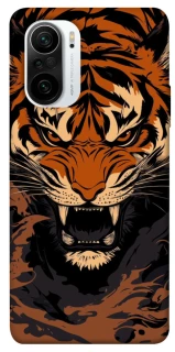 Чехол на Xiaomi Redmi K40 / K40 Pro / K40 Pro+ / Poco F3 cool tiger фото 1 из 1