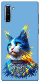 Чохол на Samsung Galaxy Note 10 Кіт патріот фото 1 з 1